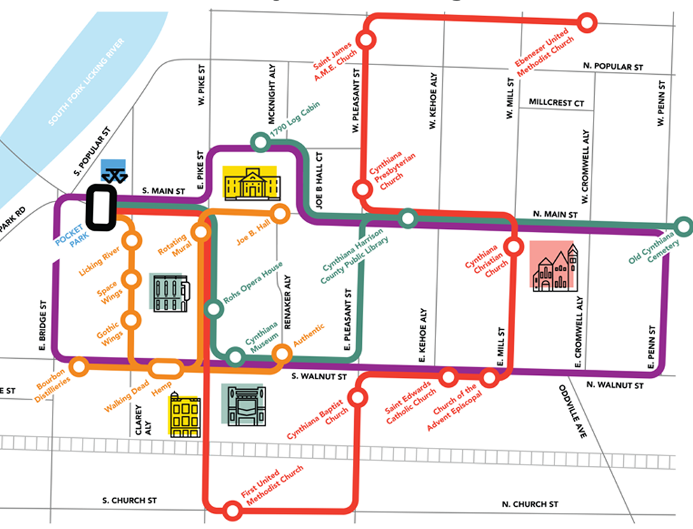 sidewalk subway map cropped